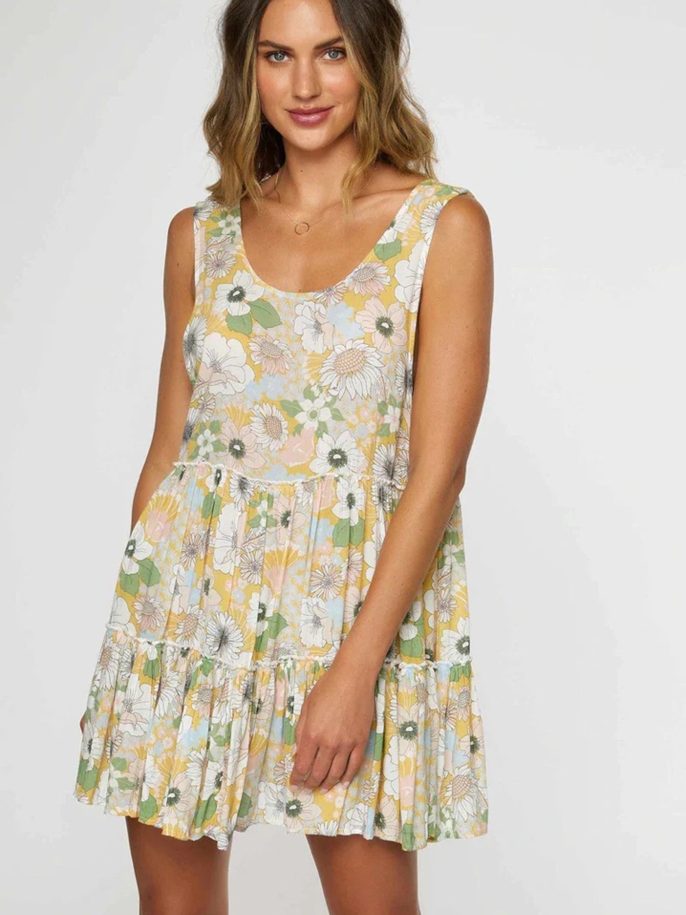 Oneill linnet printed cover up